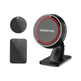 Автодержатель Borofone BH13 Journey series center console in-car holder (black/red)