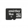 Карта памяти microSD  16Gb Smart Buy с адаптером (class 10)